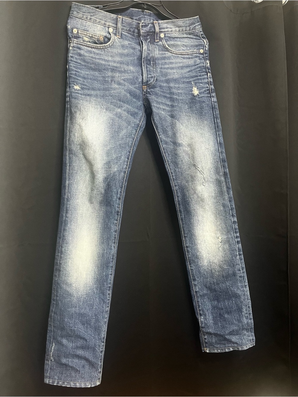 AW10 Dior Homme “Jake” Blue Distressed Denim